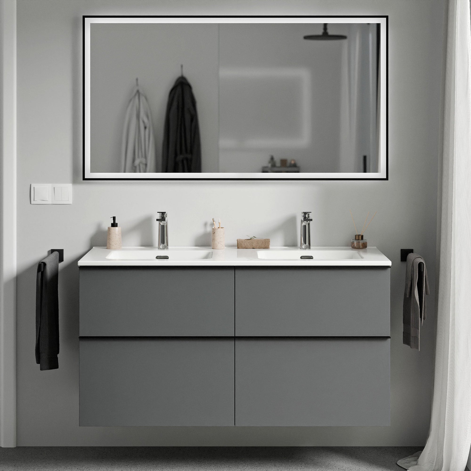 Meuble salle de bain LAVOA 120 cm