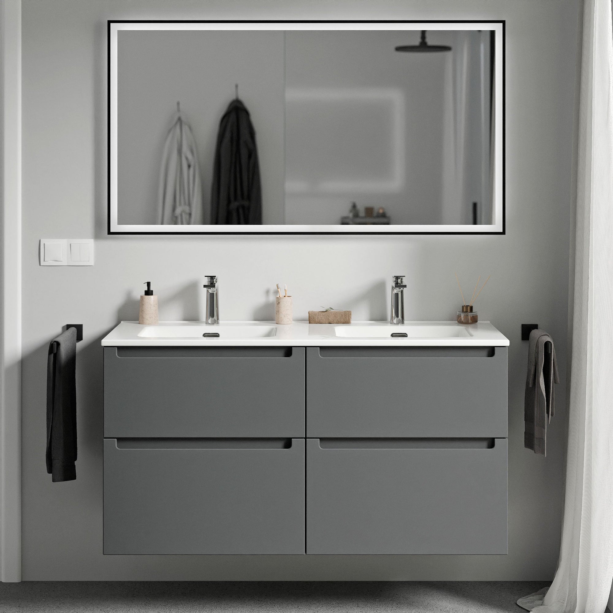 Meuble salle de bain VIREO 120 cm