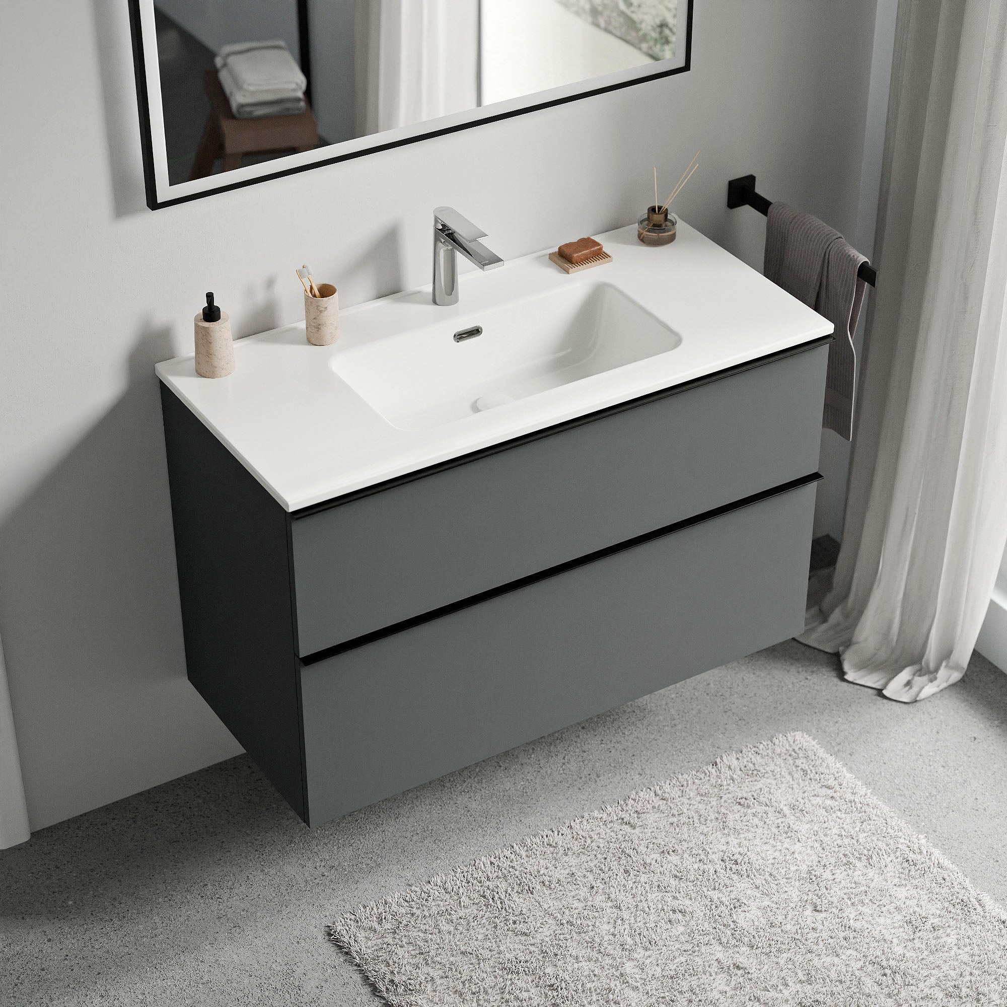 Meuble salle de bain LAVOA 80 cm