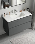 Ensemble de meubles de salle de bain VIREO 80 cm avec lavabo