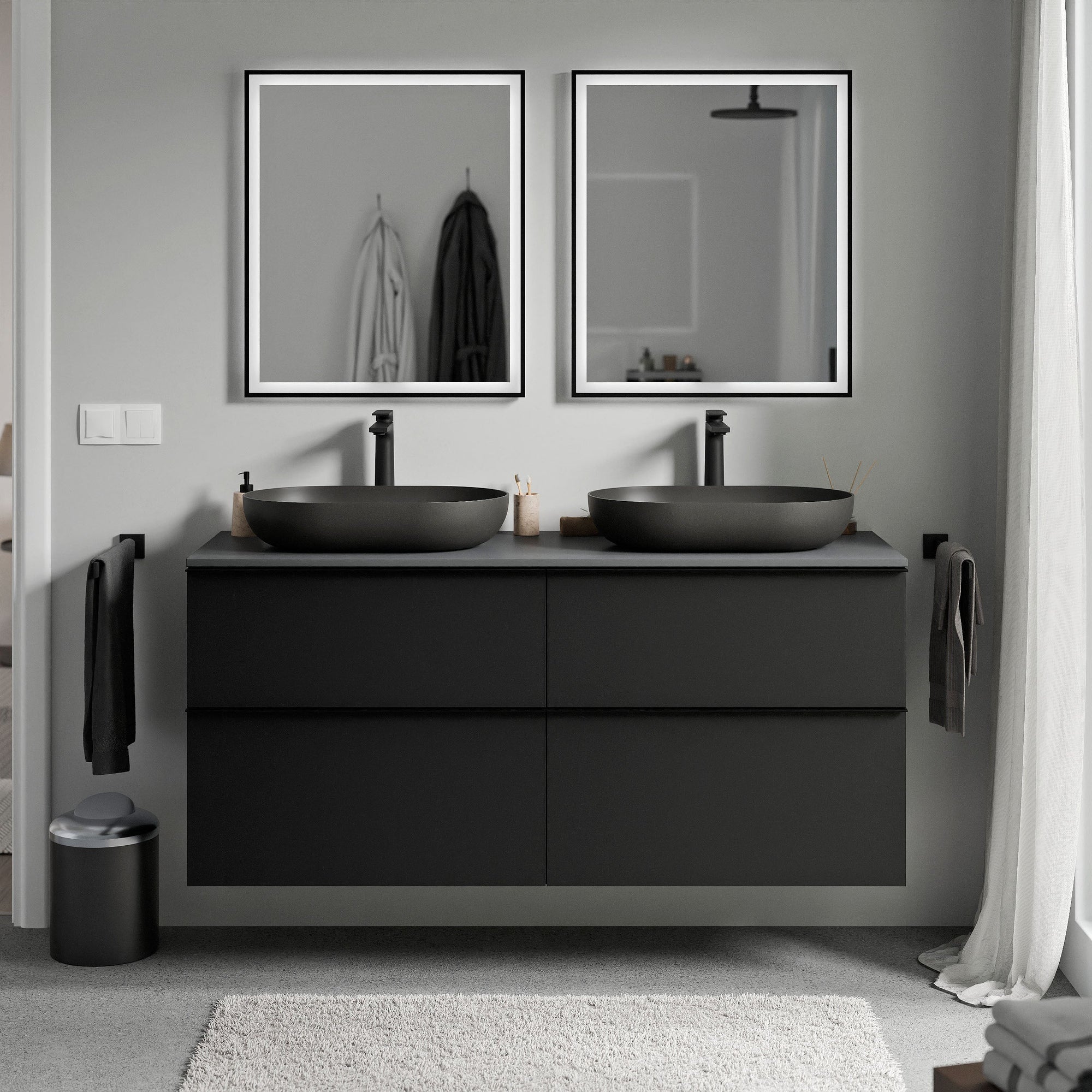 Meuble salle de bain LAVOA 120 cm