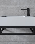 Lavabo mural BA18 en fonte minérale