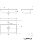 Meuble salle de bain COMPACT 450