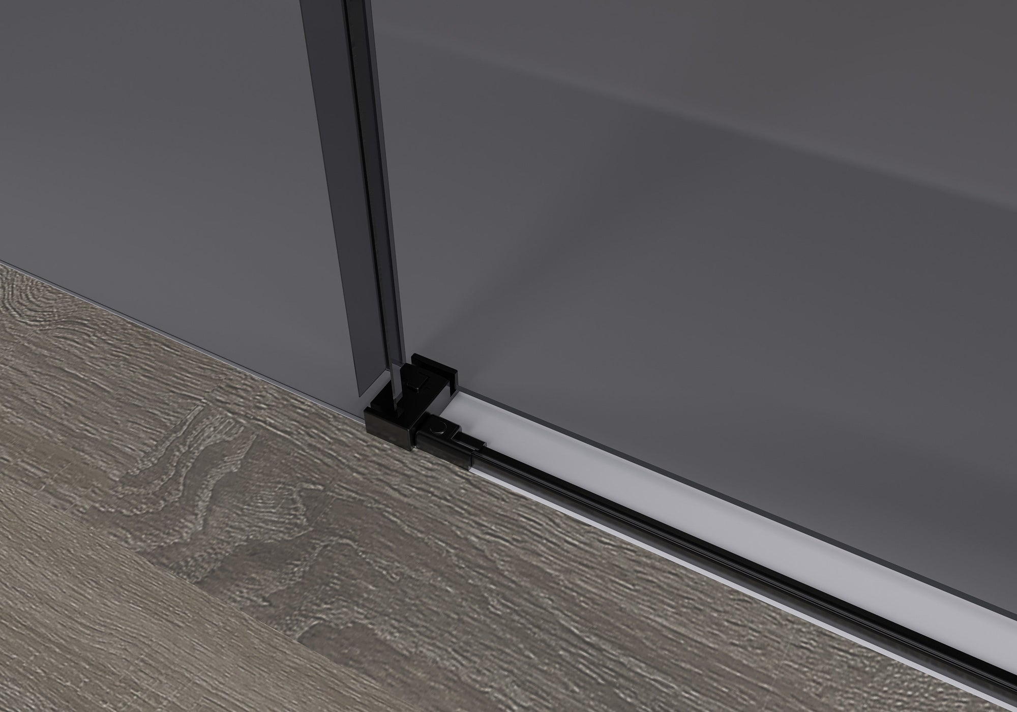 Douche d’angle avec porte coulissante Soft-Close DX906 FLEX