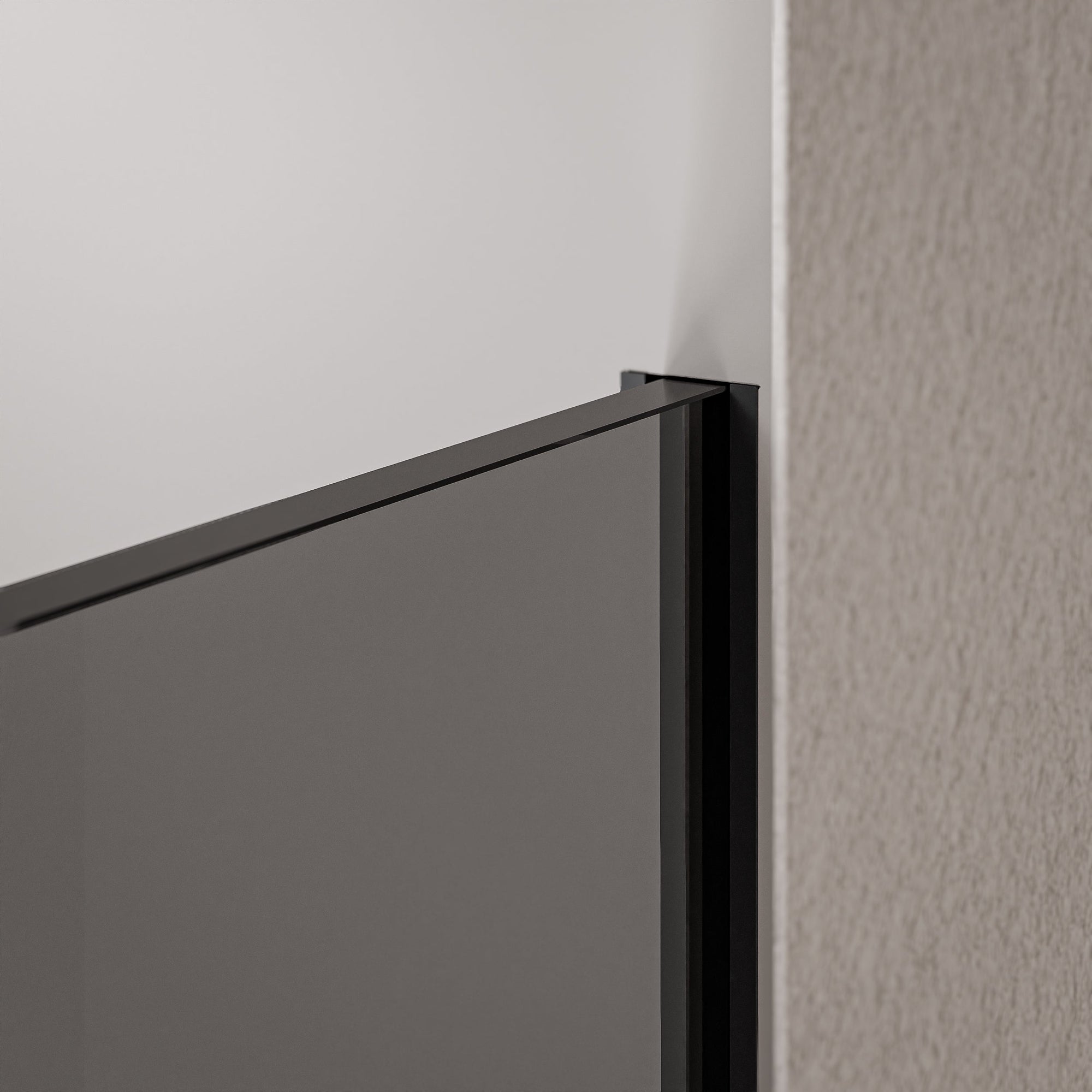 Paroi de douche à l'italienne Nano Verre gris EX102-2
