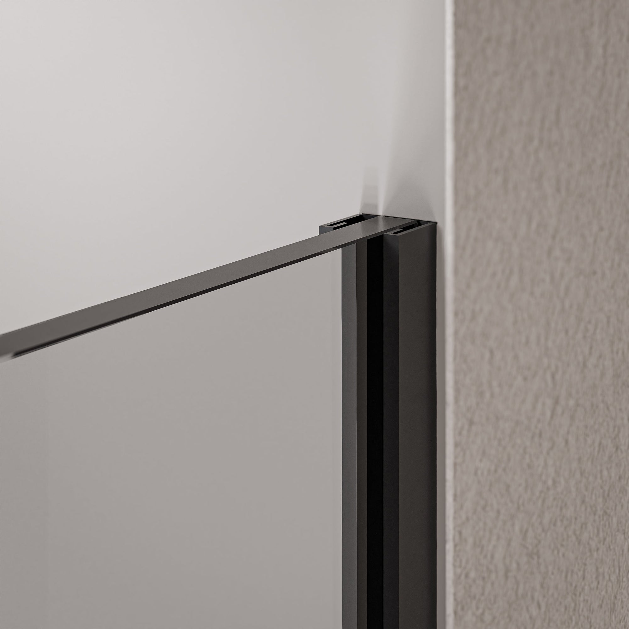 Paroi de douche à l'italienne EX102-2 - Verre nano 10 mm