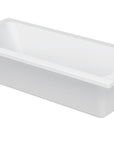 Baignoire rectangulaire Duravit DuraLavant, pour installation