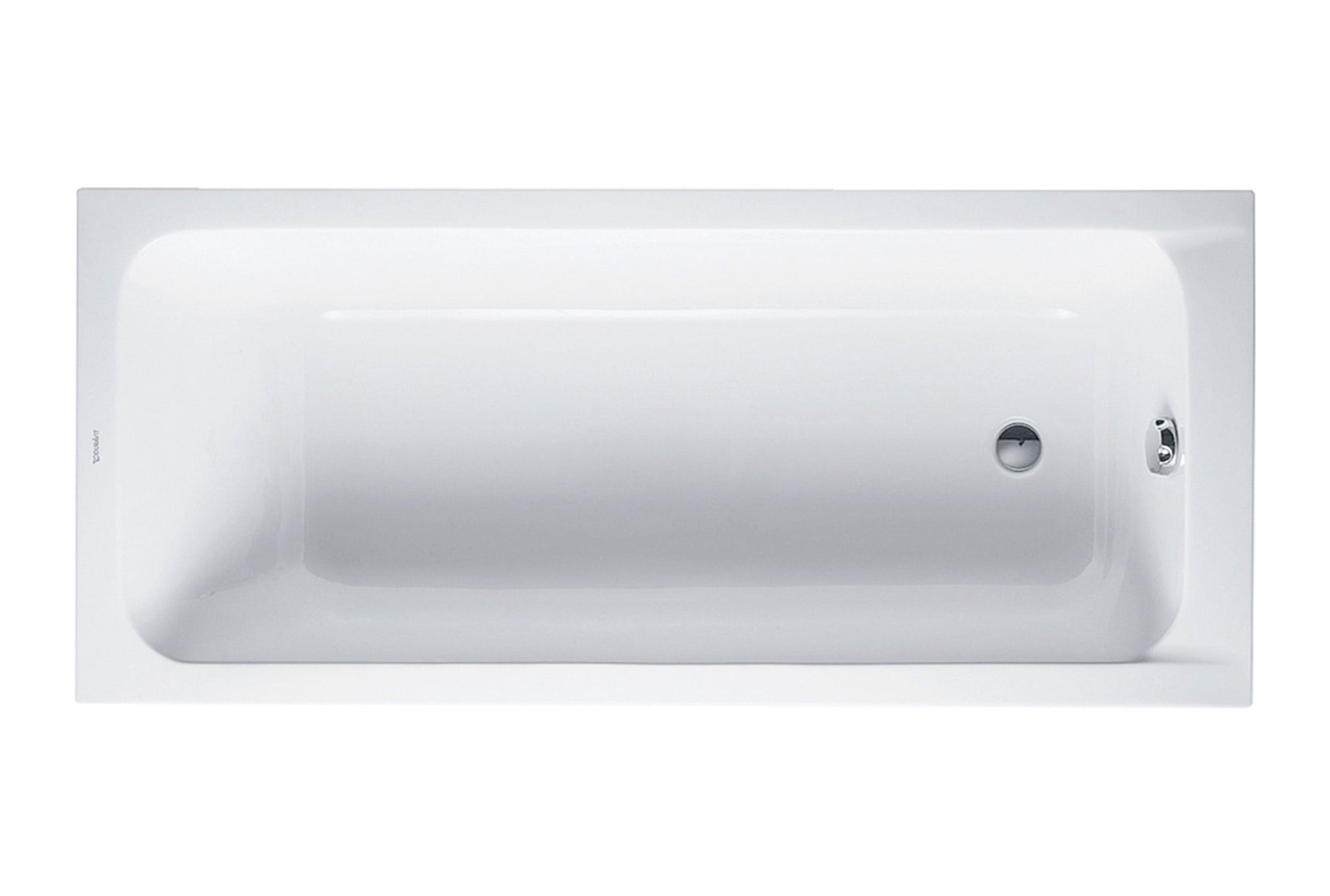 Baignoire rectangulaire Duravit DuraLavant, pour installation