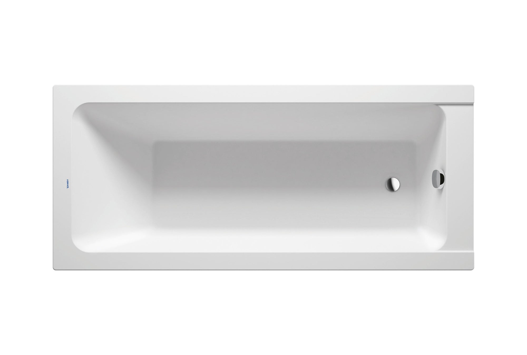 Baignoire rectangulaire Duravit DuraLavant, pour installation