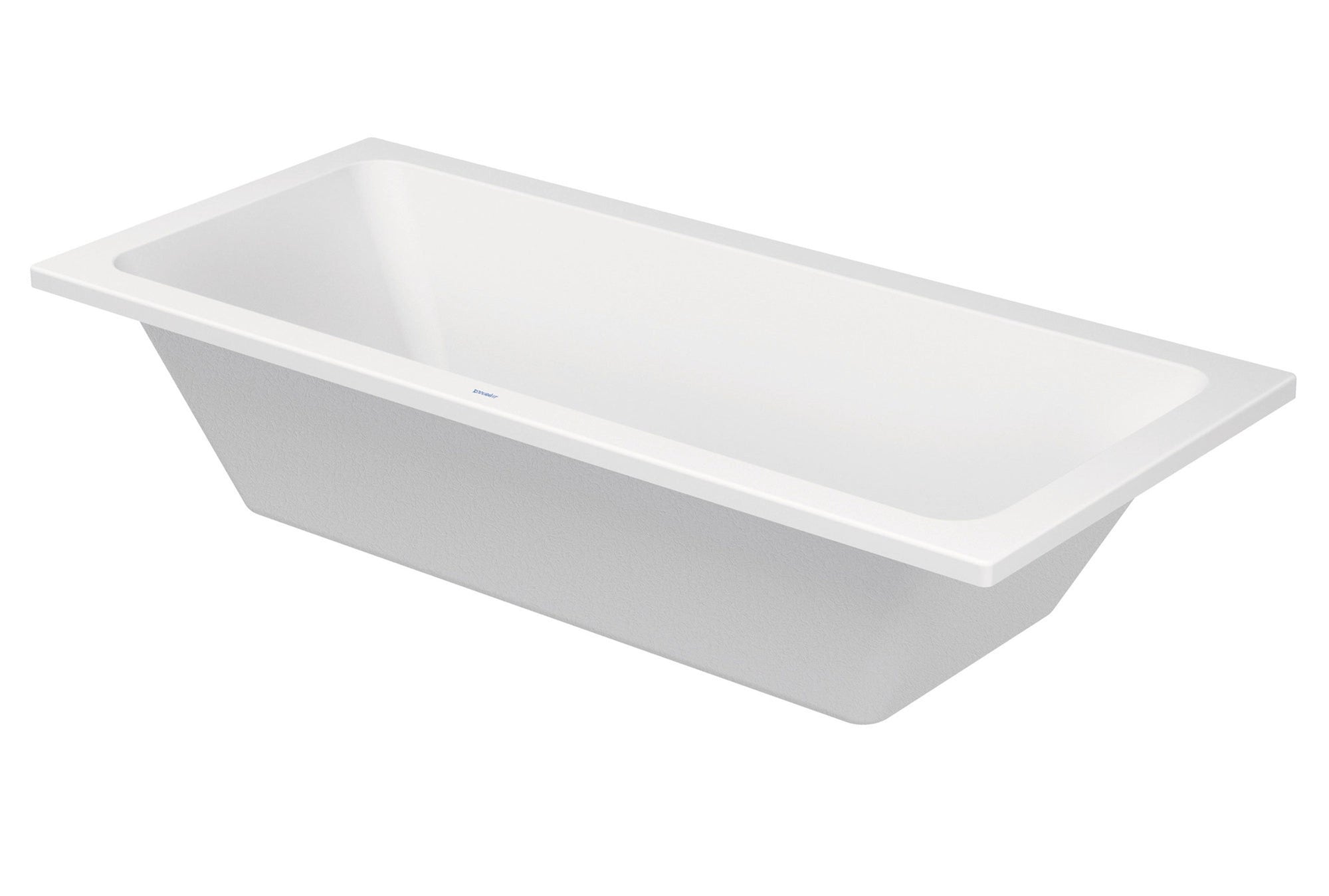 Baignoire rectangulaire Duravit DuraLavant, pour installation