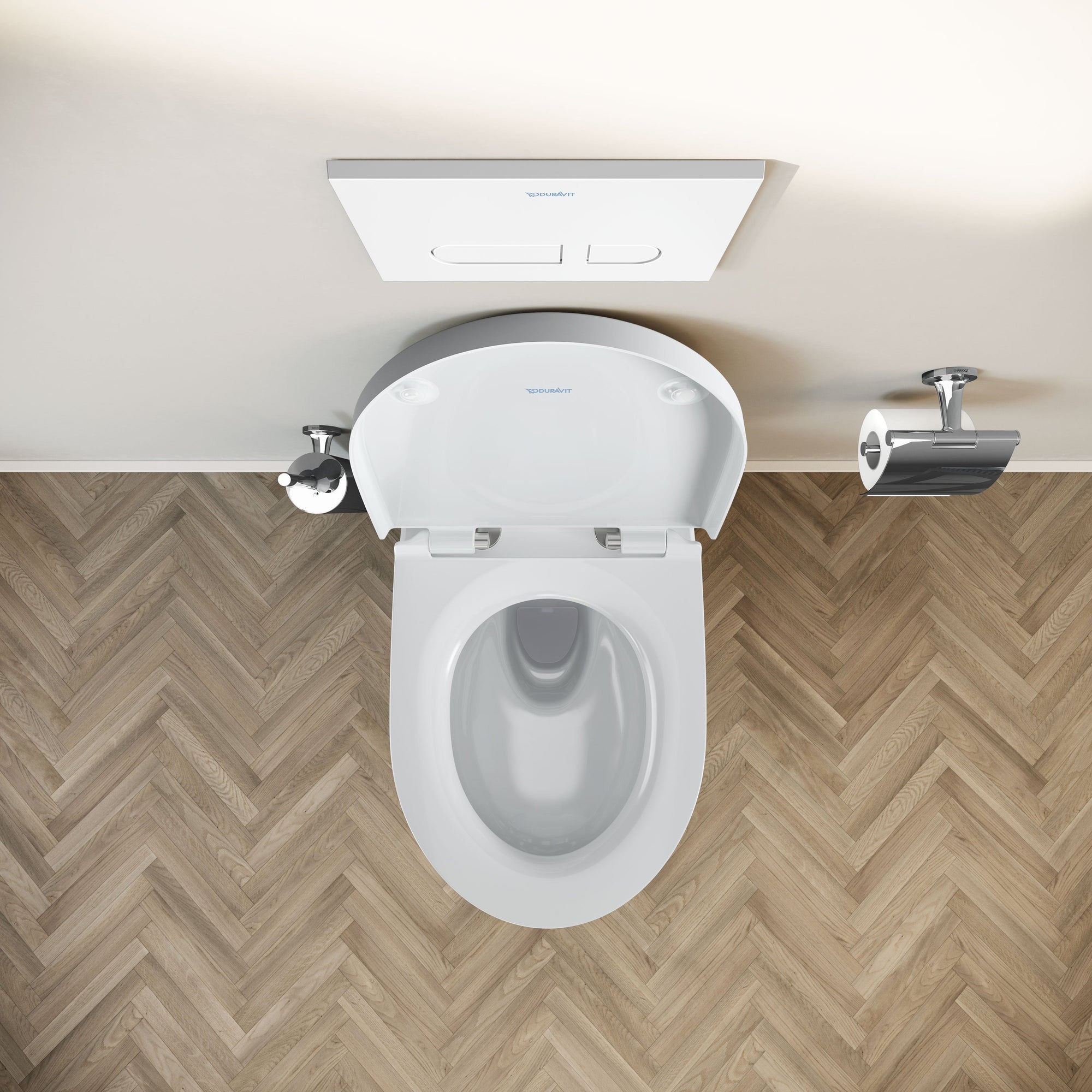 Duravit DuraVento WC suspendu sans bride