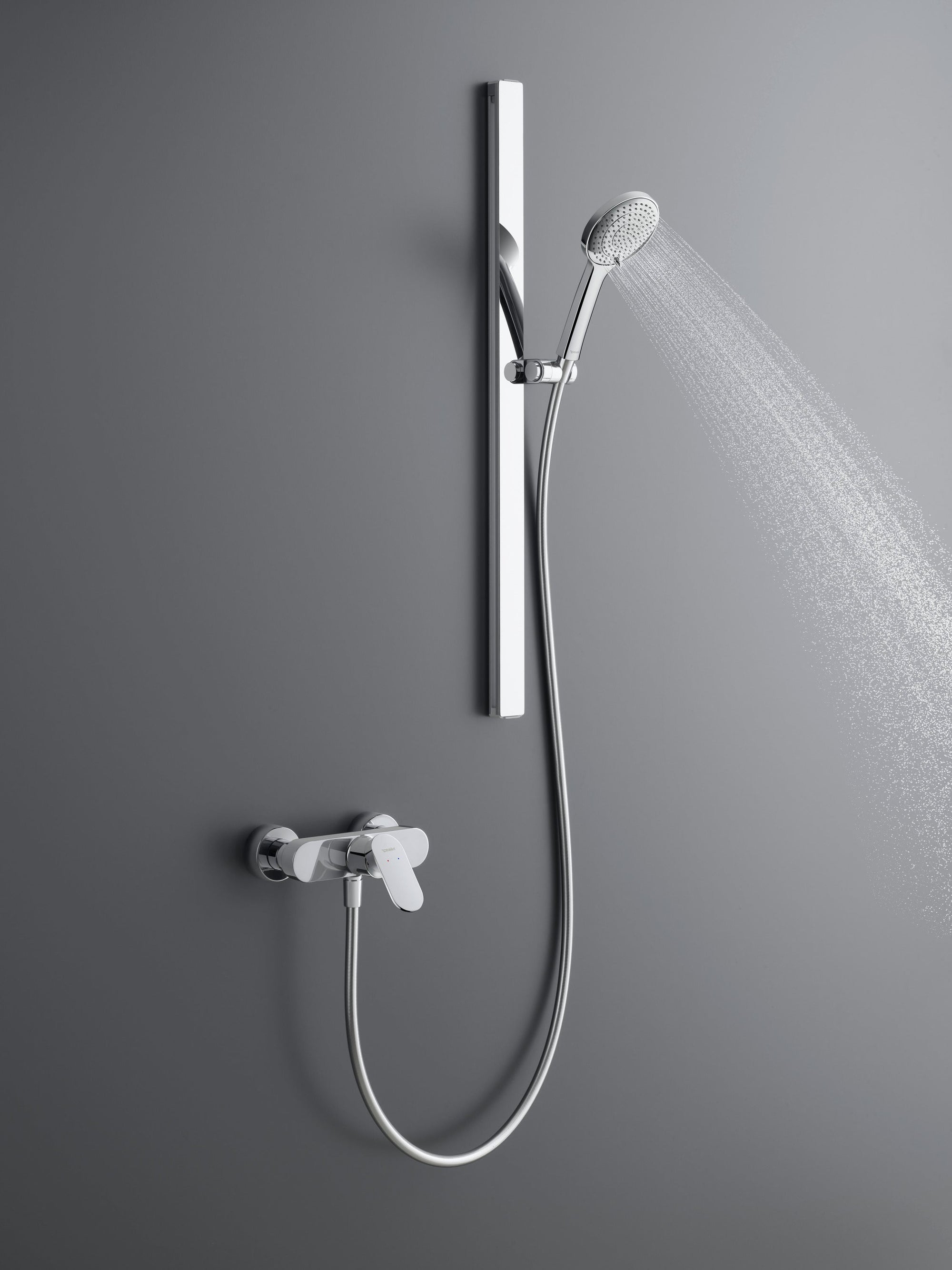 Mitigeur de douche à levier unique Duravit Wave