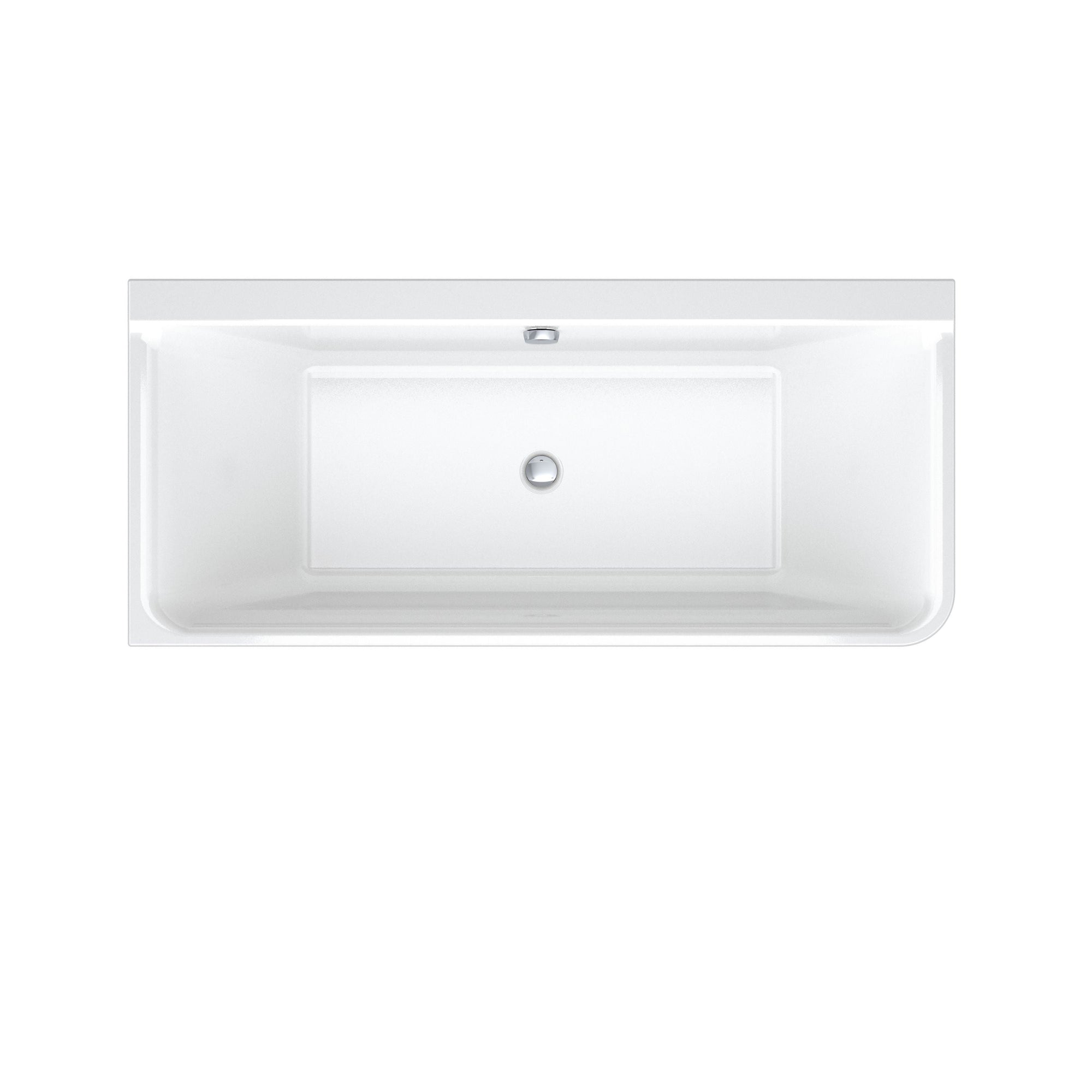 Duravit baignoire d'angle semi-îlot P3