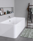 Duravit baignoire d'angle semi-îlot P3