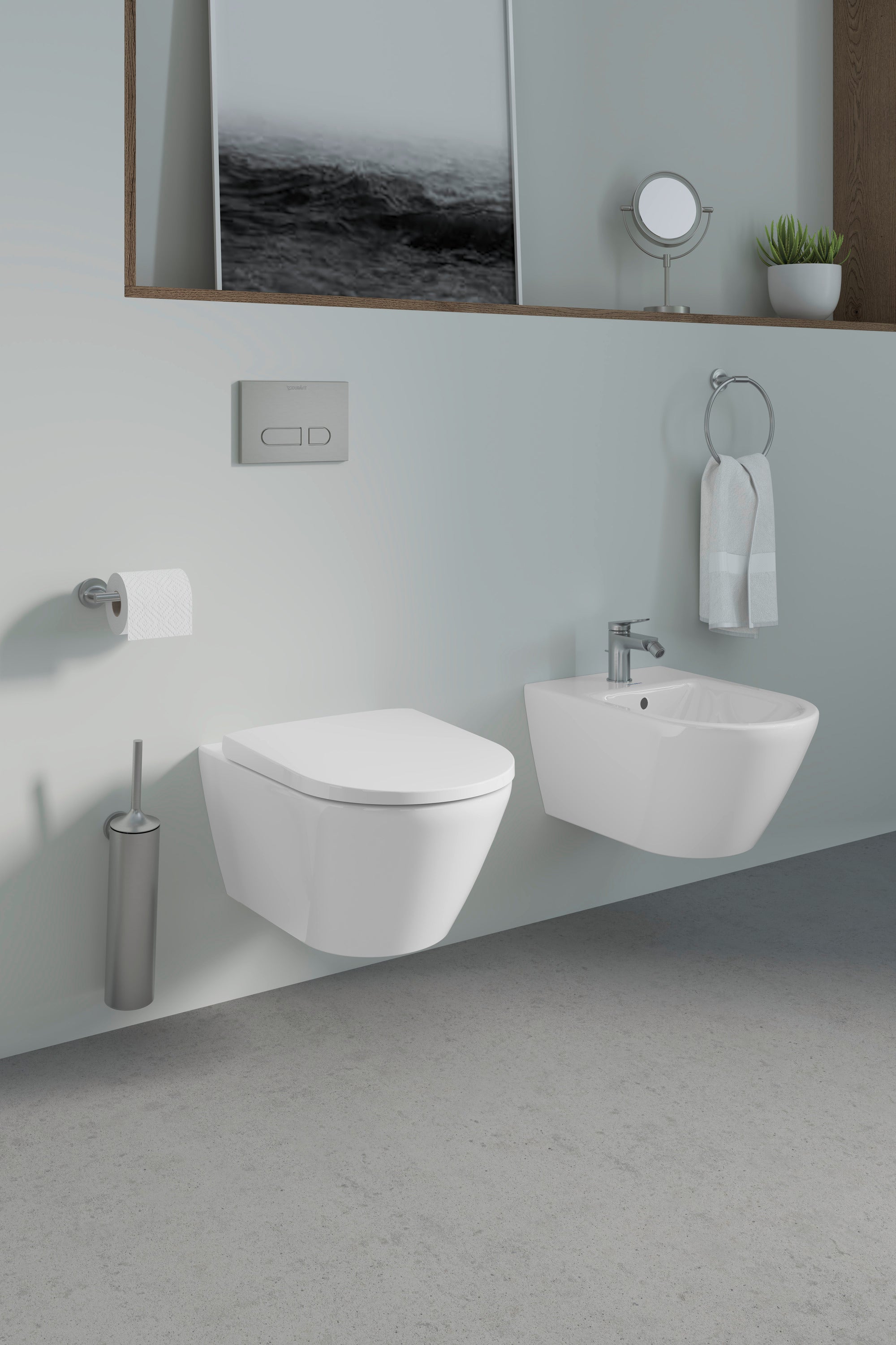 Duravit Starck T anneau porte-serviettes
