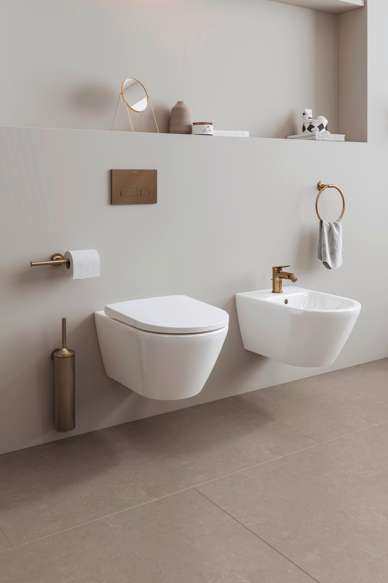 Duravit Starck T anneau porte-serviettes