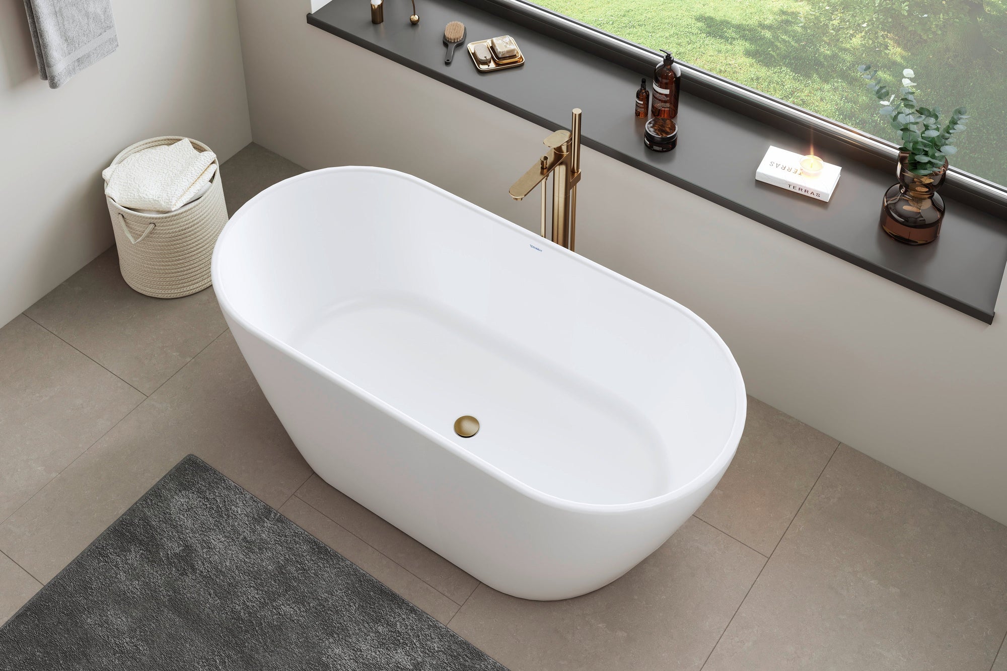 Wave Duravit Mitigeur monocommandé pour bain au sol