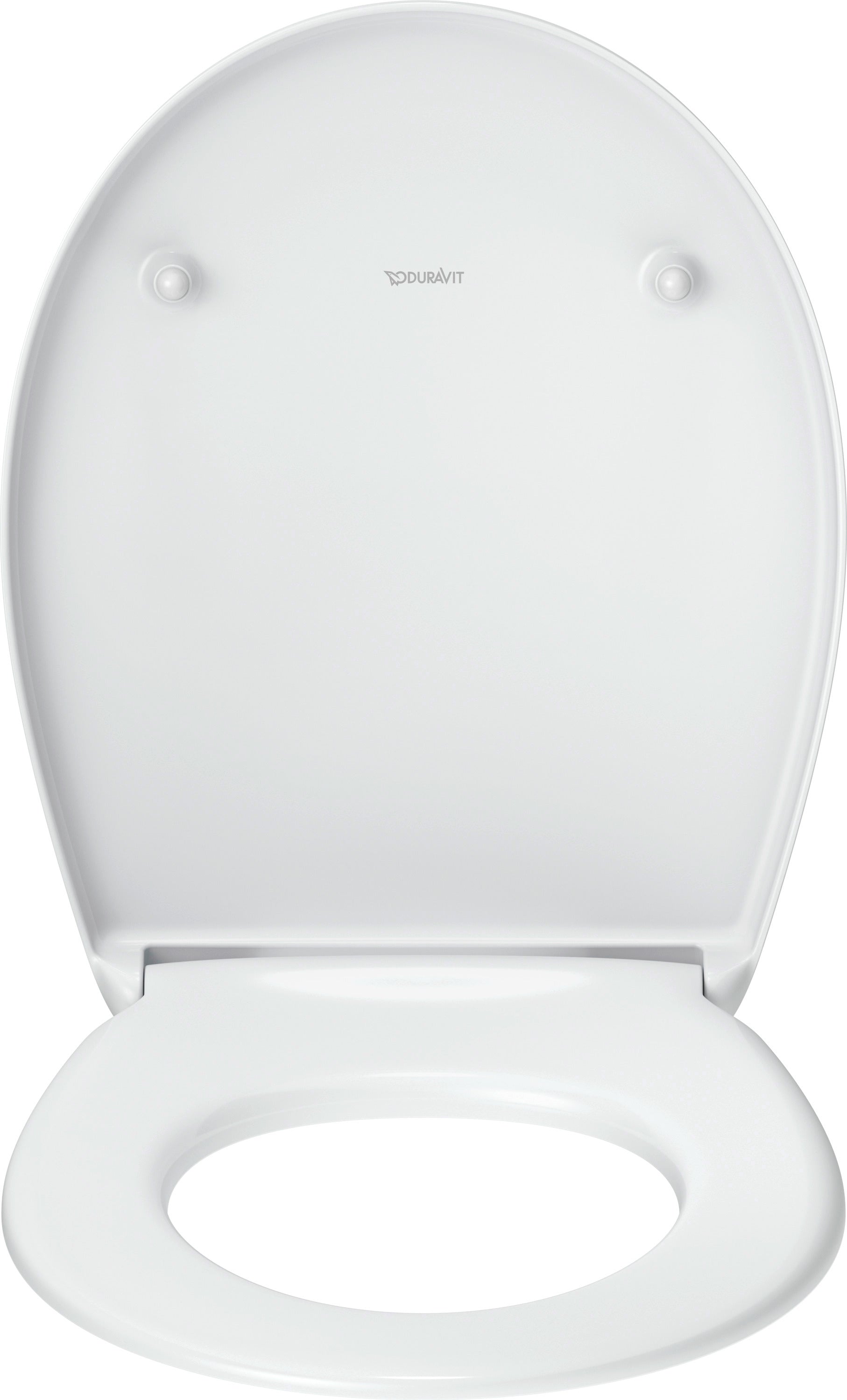 Siège de WC universel Duravit Univavo avec abattant à descente amortie
