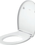 Siège de WC universel Duravit Univavo avec abattant à descente amortie