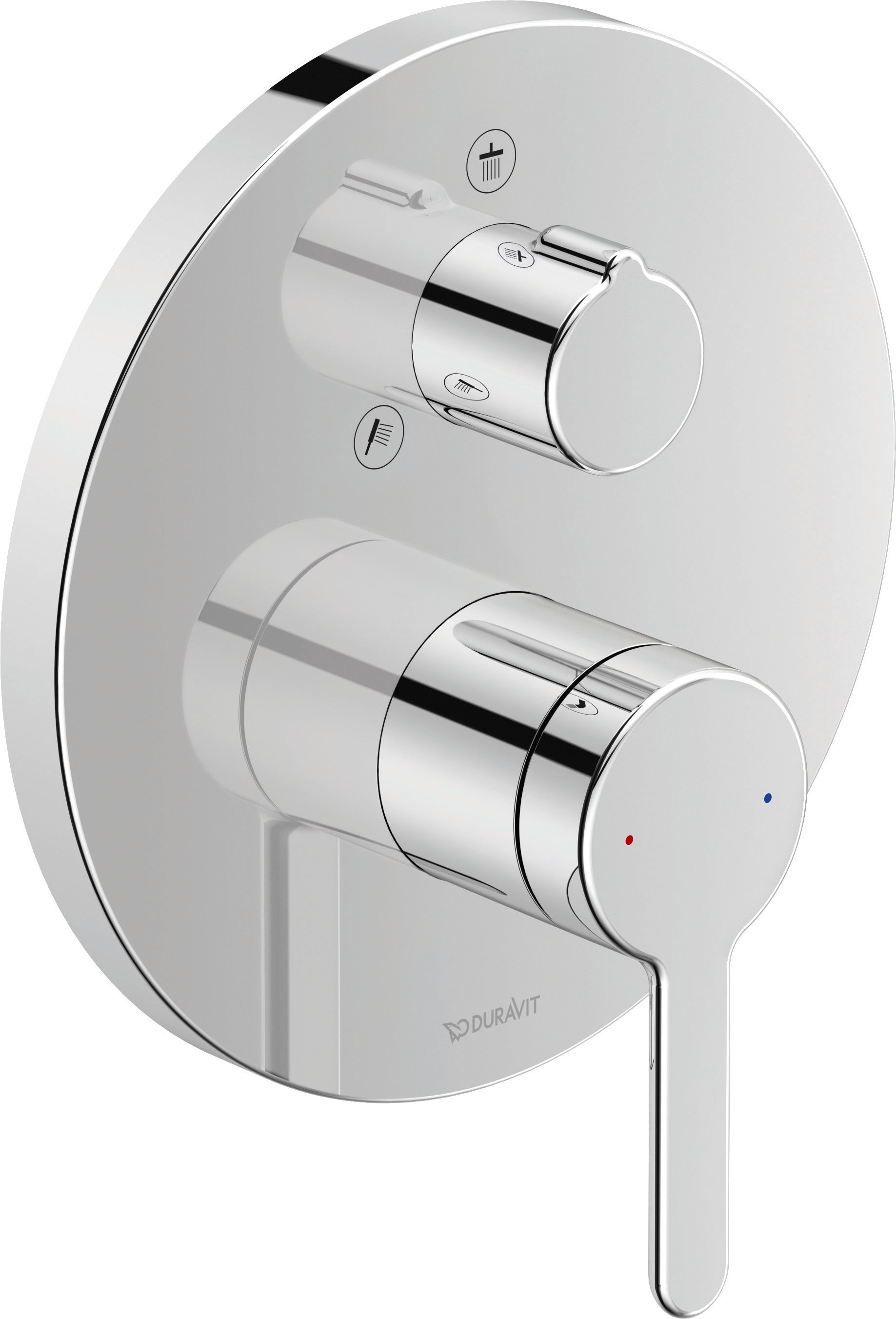 Duravit C.1 robinet de douche encastré avec inverseur