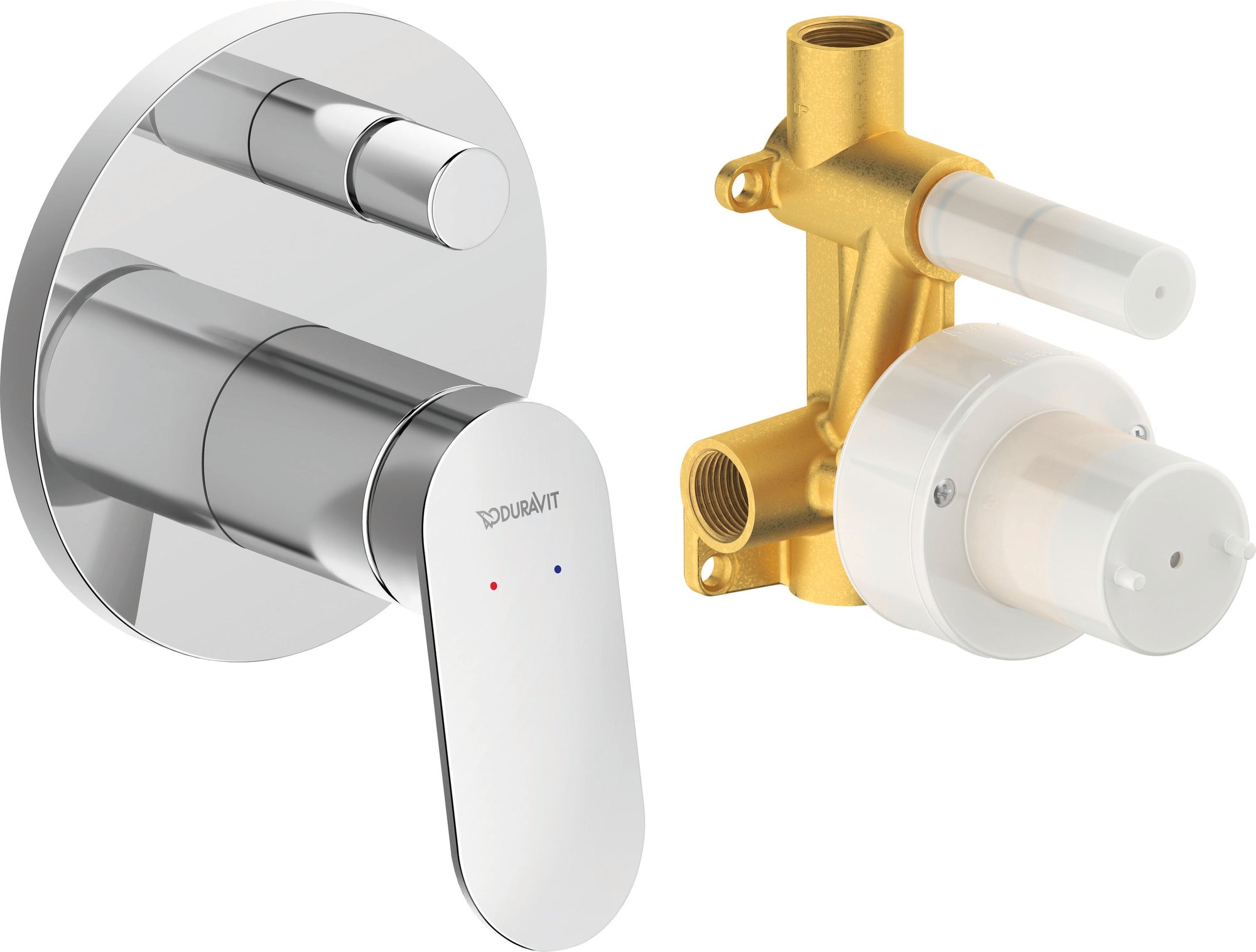 Set de mitigeurs encastrés Duravit Wave