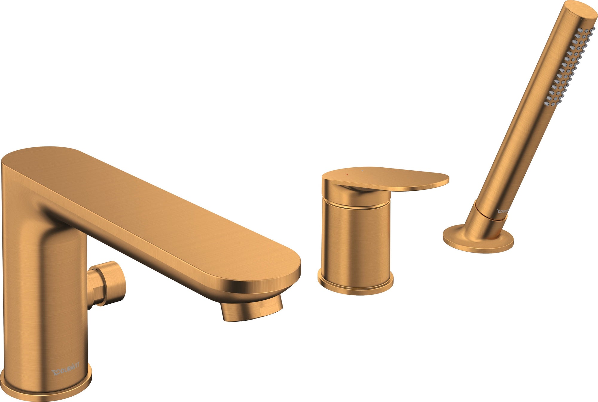 Duravit robinetterie sur baignoire Wave 3 trous