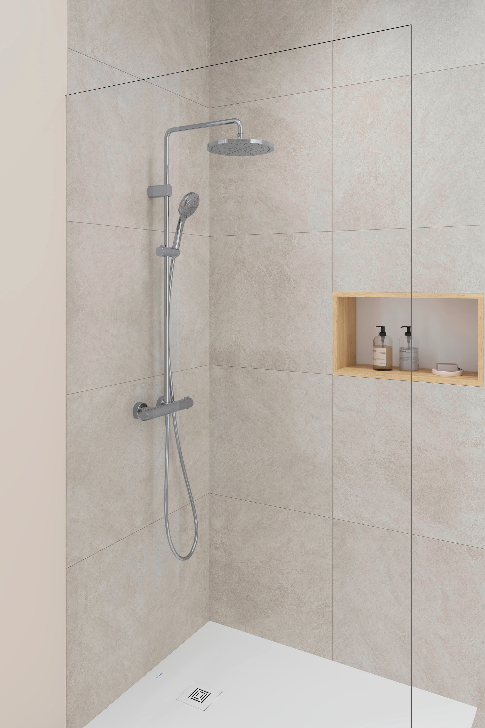 Duravit Système de douche avec thermostat