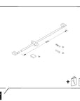 Barre de douche universelle Duravit