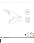 Robinet de lavabo Duravit Wave sans mélange