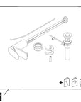 Mitigeur monocommande de lavabo Duravit Wave S