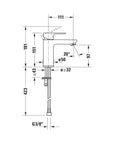 Mitigeur de lavabo Duravit B.3