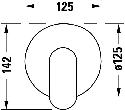 Wave Mitigeur monocommandé encastré Set