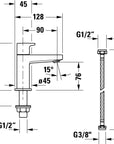 Duravit Manhattan Robinet sur pied