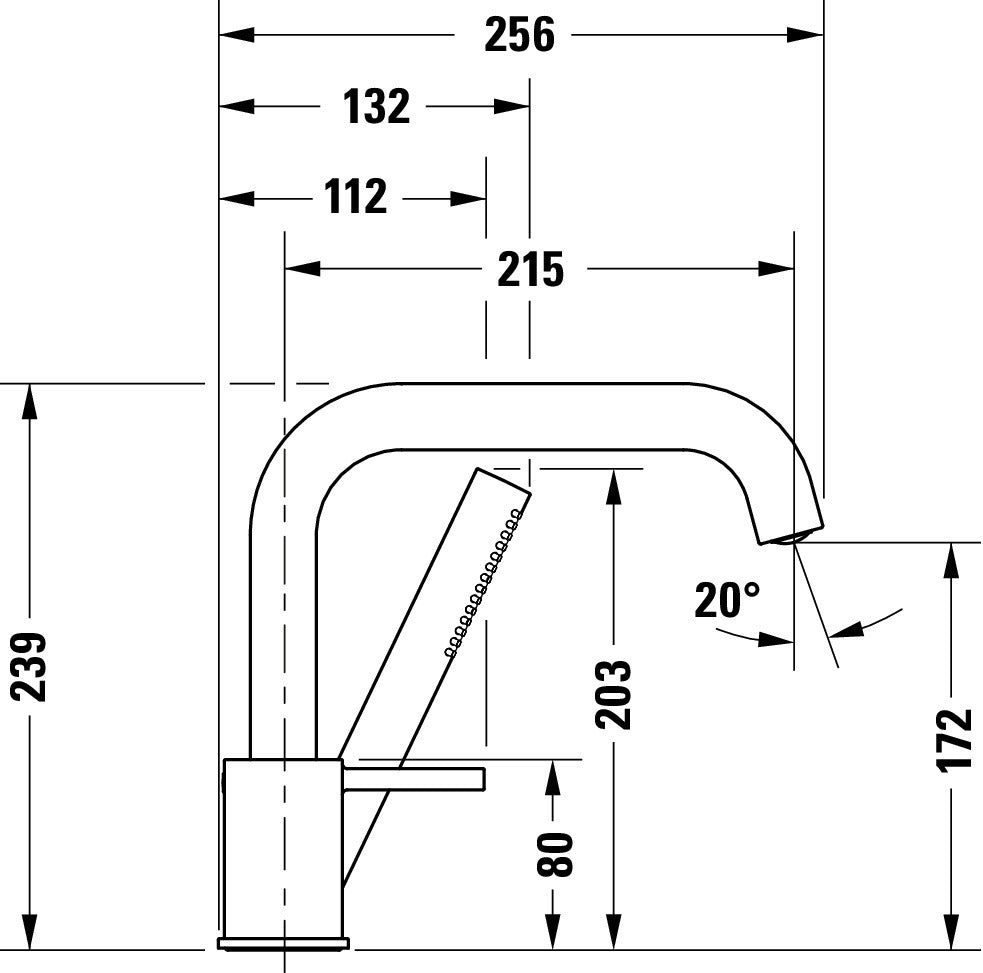 Duravit Circle robinetterie de baignoire 3 trous