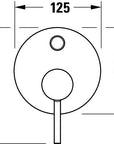 Duravit Circle Mitigeur monocommandé encastré set