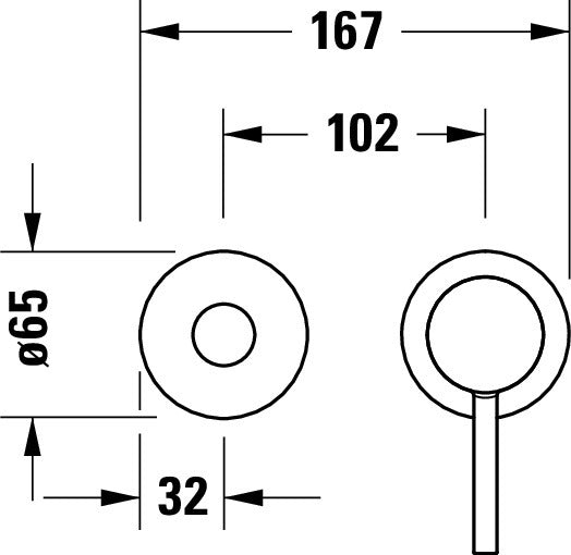 Duravit Circle Robinet de lavabo monocommande