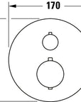 Thermostat encastré Duravit