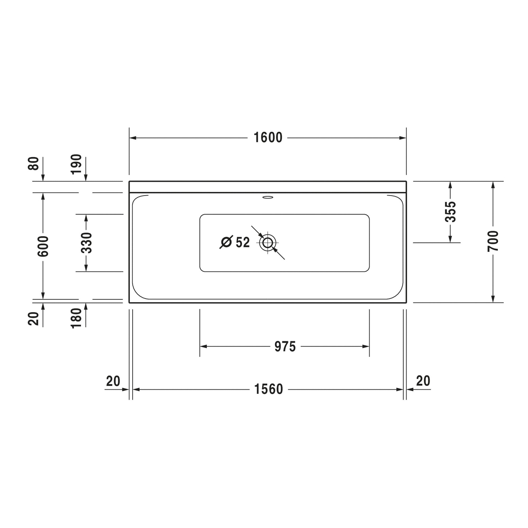 Baignoire rectangulaire Duravit P3