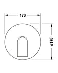 Robinet de douche Duravit Tulum by Starck