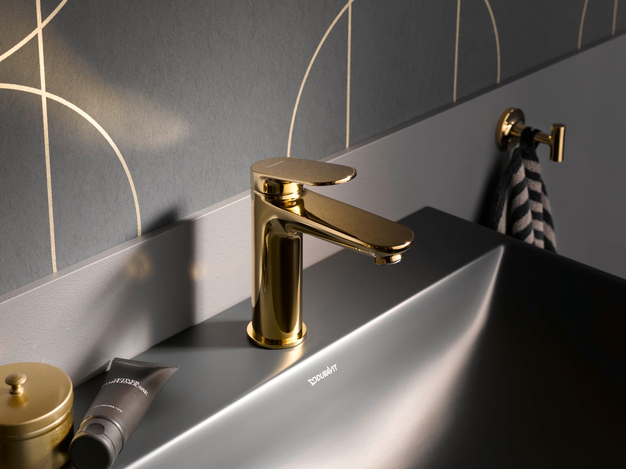 Mitigeur de lavabo monotrou Duravit Wave M