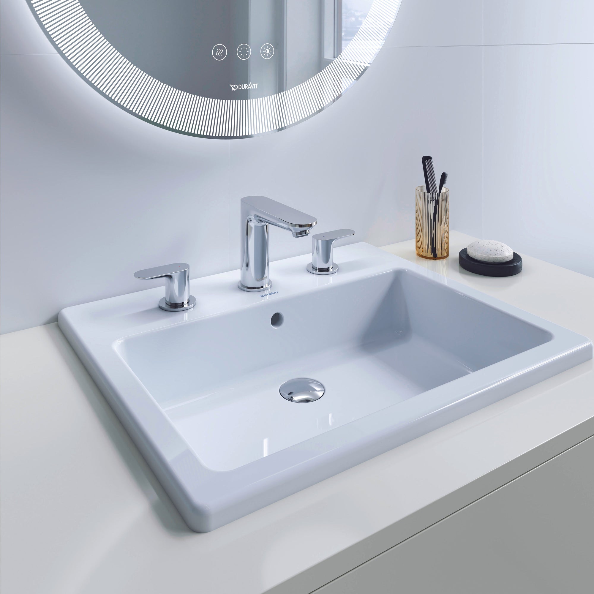 Duravit Wave robinet de lavabo 3 trous