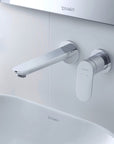 Mitigeur monotrou encastré pour lavabo Duravit Wave