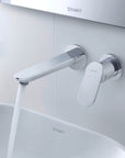 Mitigeur monotrou encastré pour lavabo Duravit Wave