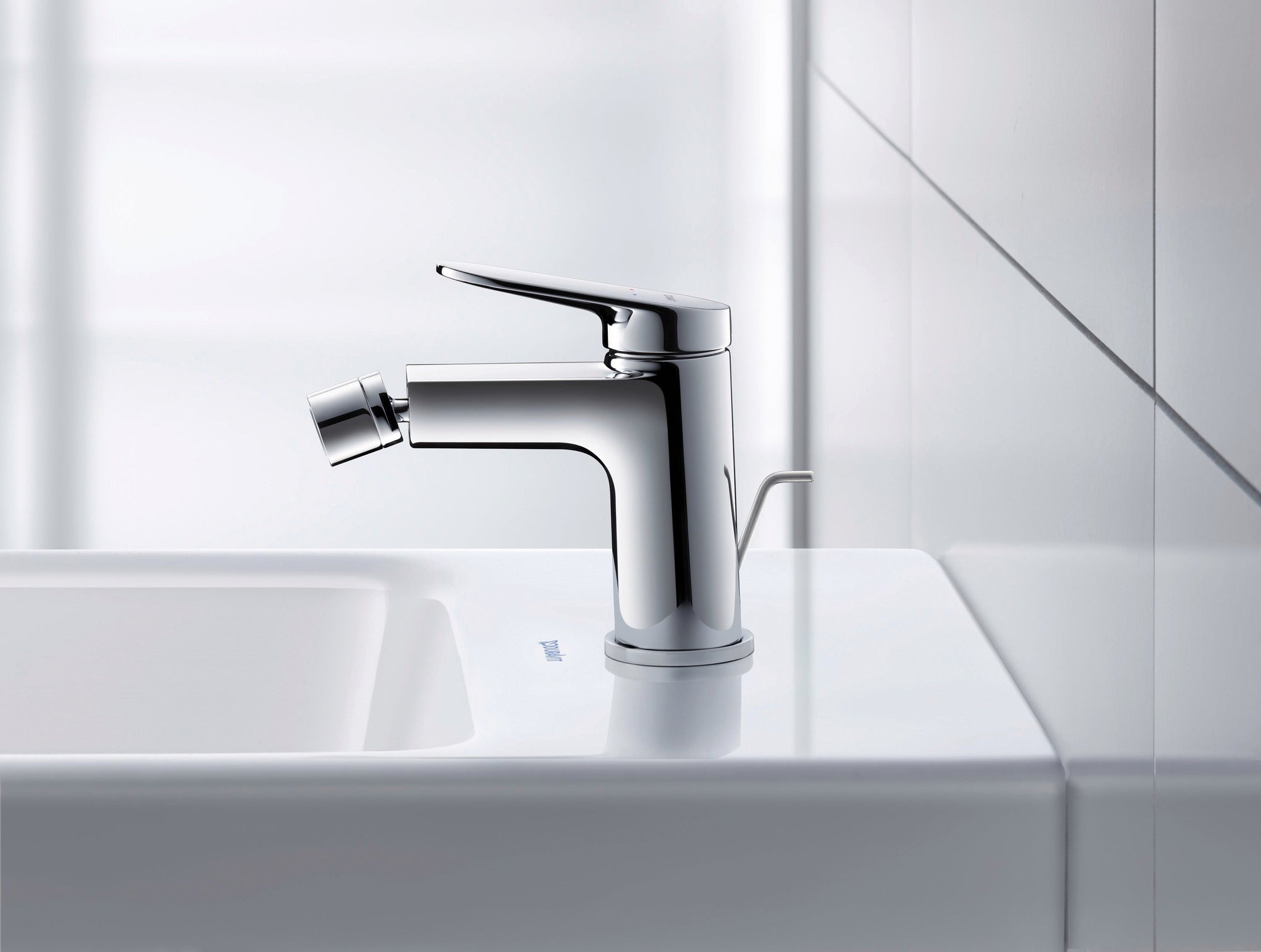 Mitigeur monocommande pour bidet Duravit Wave