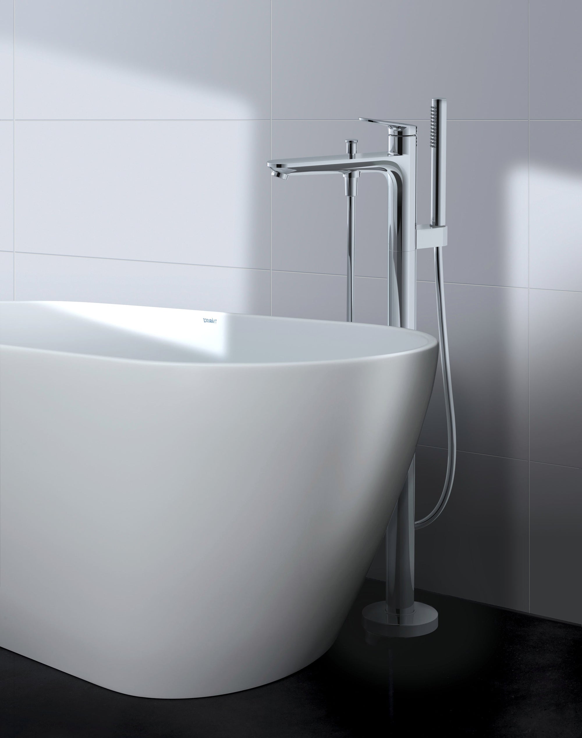 Wave Duravit Mitigeur monocommandé pour bain au sol