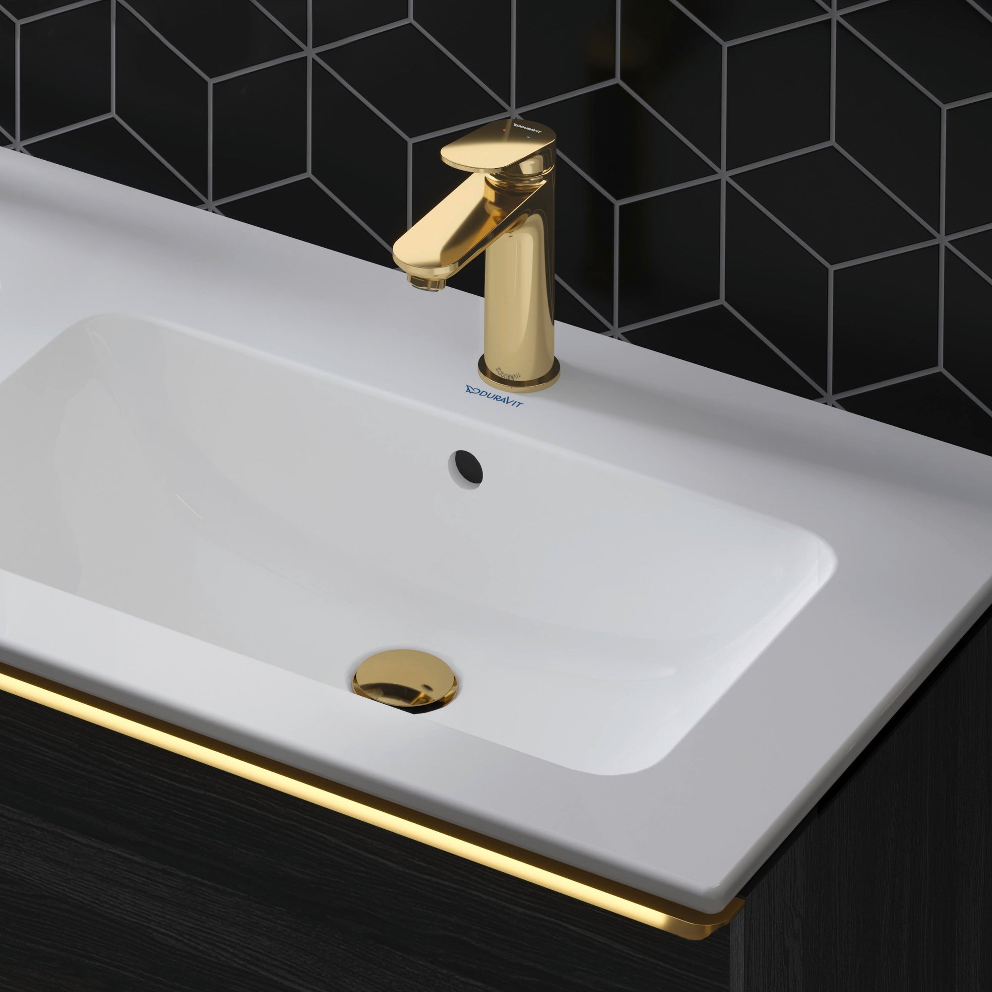 Mitigeur monocommande pour lavabo Duravit Wave M