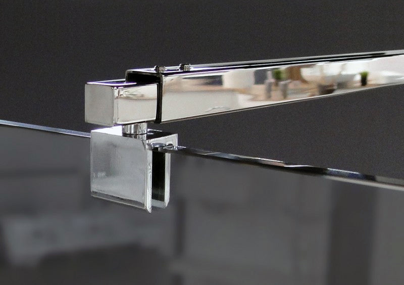 Paroi de douche à l'italienne 10 mm Super White Glass EX103