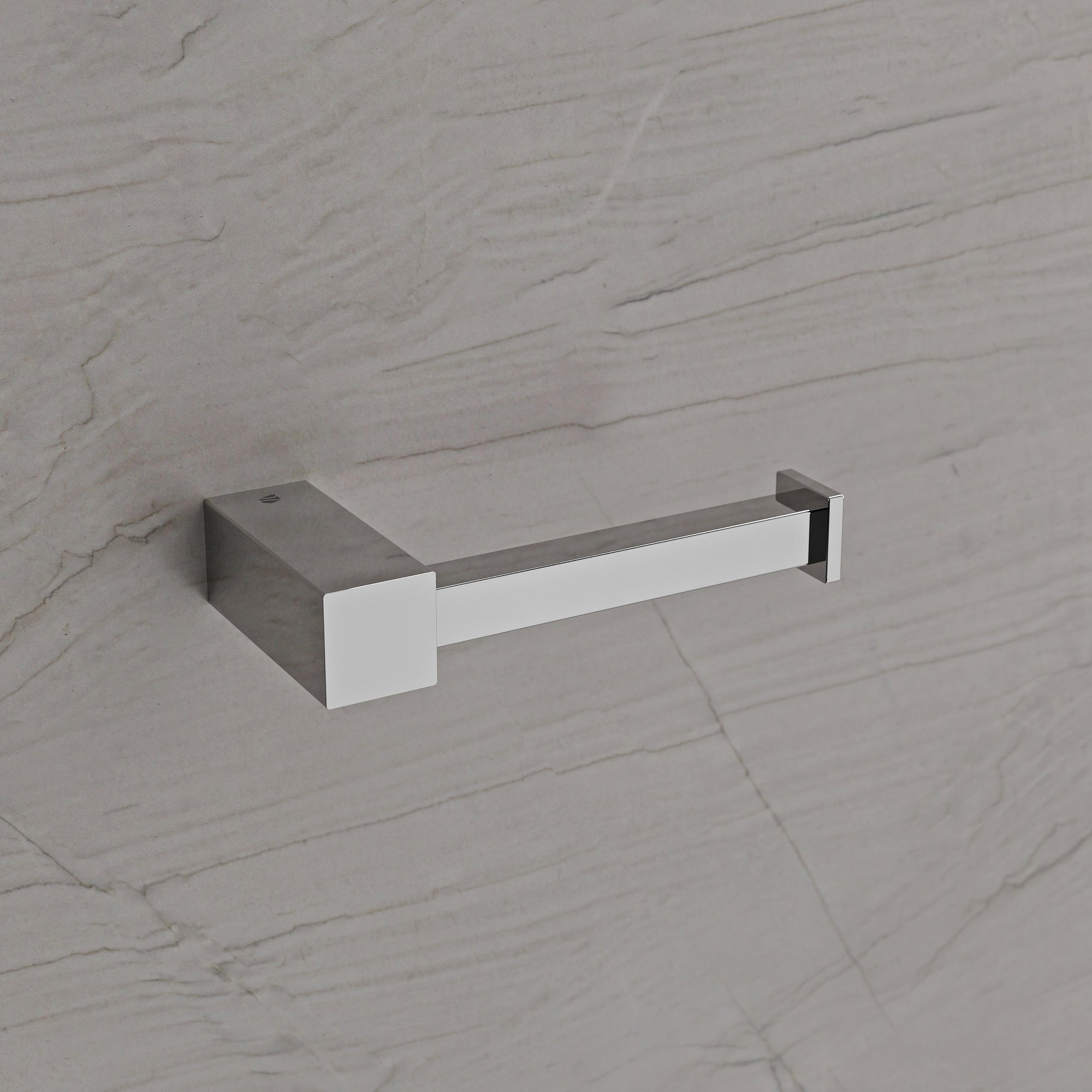 Porte-papier toilette OLA - Inox - env. 15,5 x 8,5 cm - Carré - couleur au choix