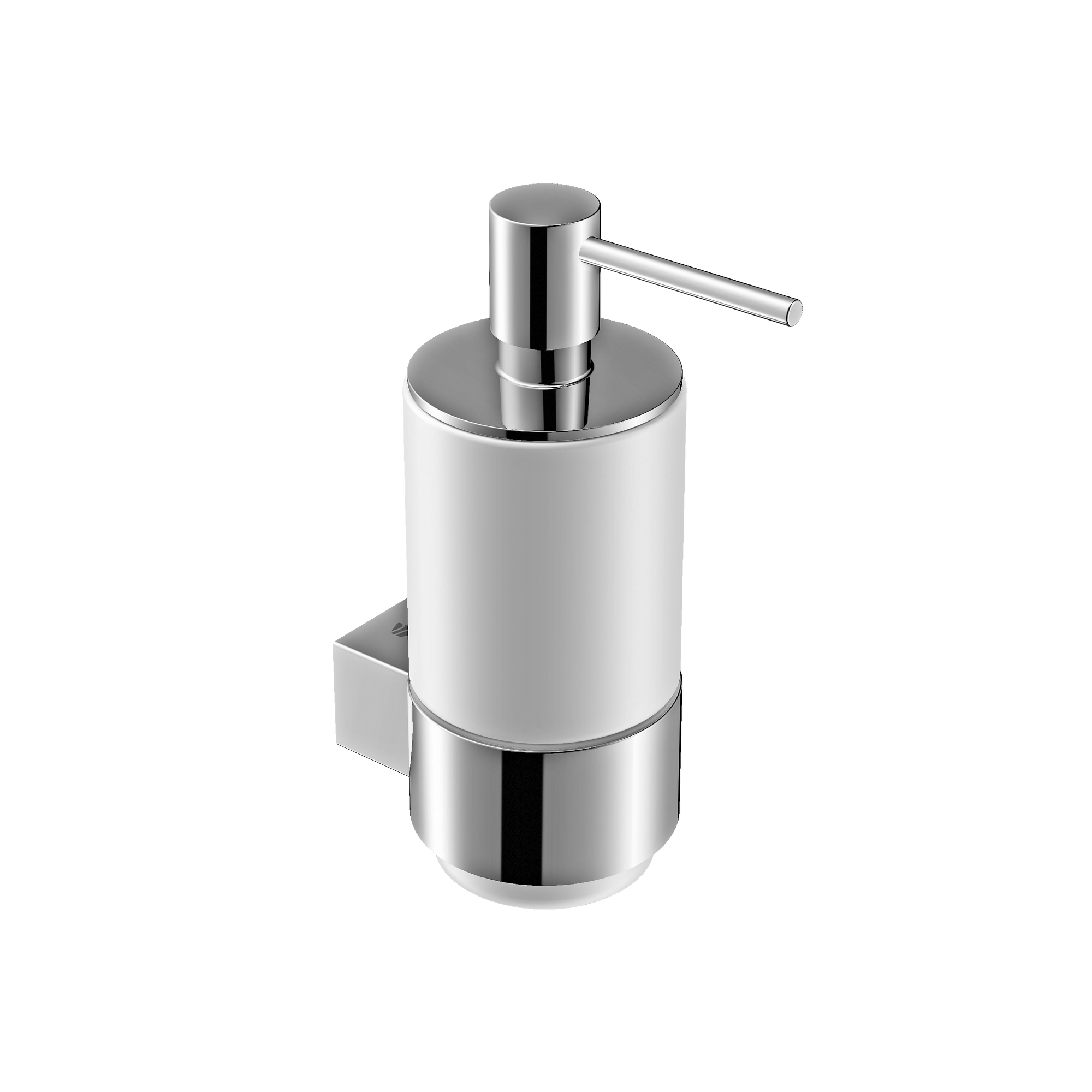 Distributeur de savon OLA - Céramique / Inox - env. 10 x 9,5 cm - couleur au choix