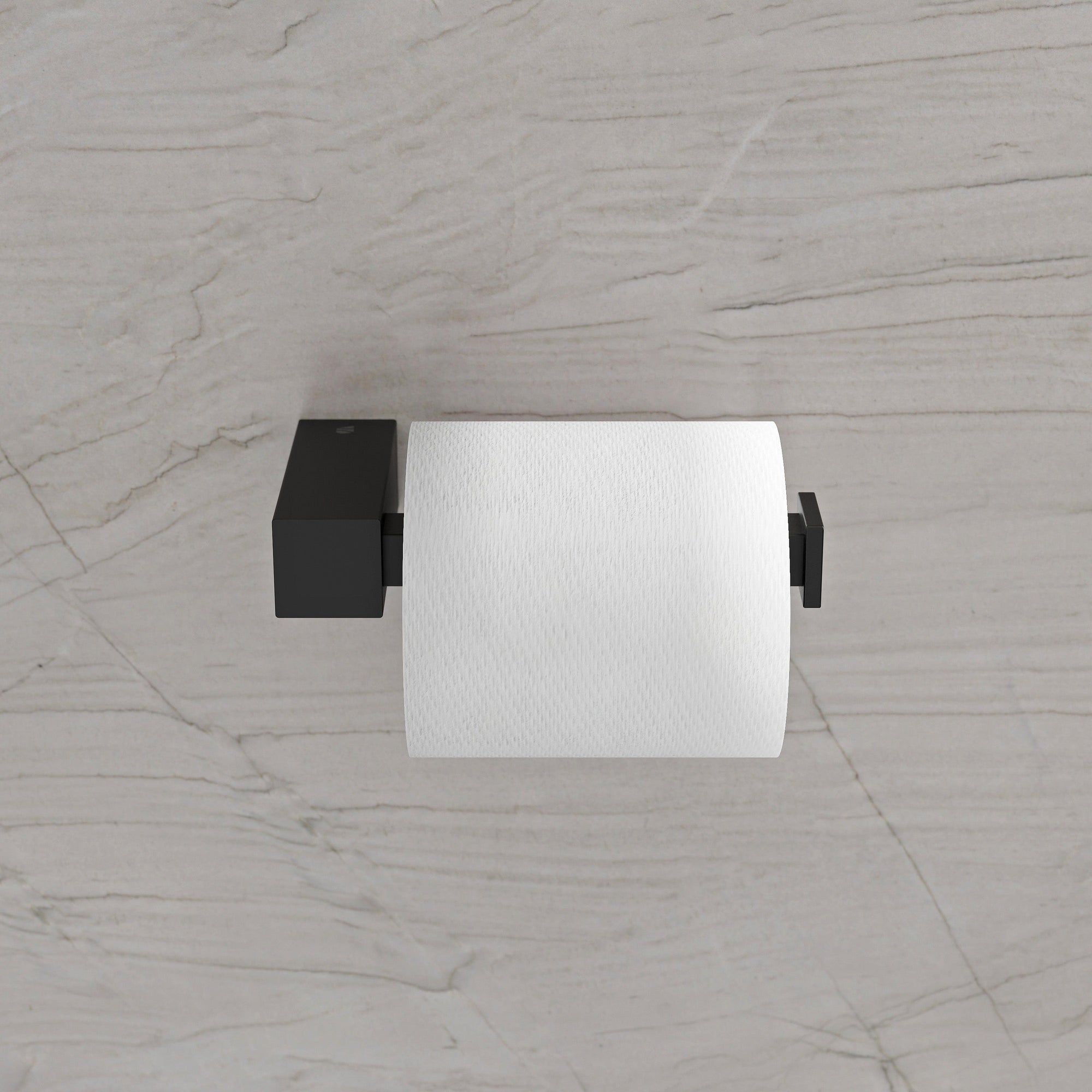 Porte-papier toilette OLA - Inox - env. 15,5 x 8,5 cm - Carré - couleur au choix